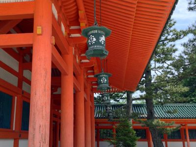 京都平安神宮で雅な時間を過ごして来た。