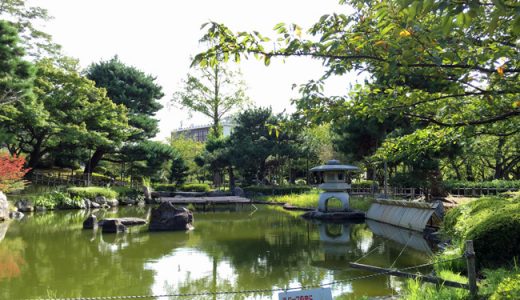 小松市の中心地、芦城公園付近を歩いてみたら以外に発見があった。