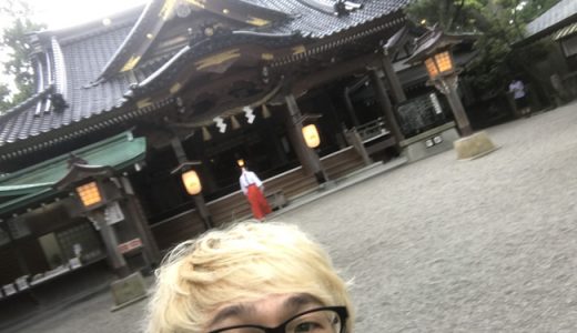 ついたち詣りに安宅住吉神社へ行って来た。早朝のお詣りはとっても爽やか！