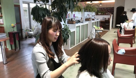 秋も段々と深まって来たので、ヘアカラーも暖色が人気の今日この頃。