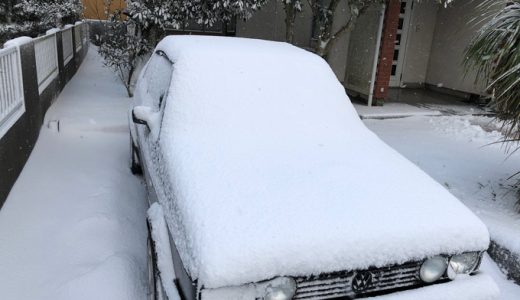 この冬最大の寒波到来中。雪かきでもうお疲れモードです。