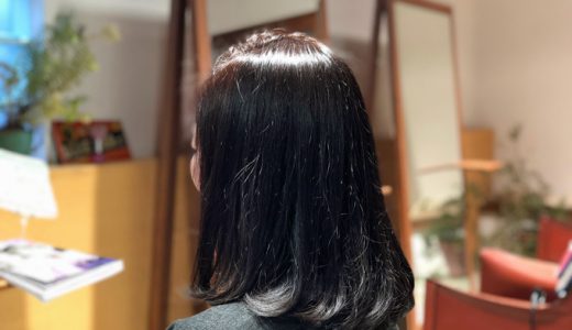 ピーチベージュで初めてのヘアカラーにトライ！