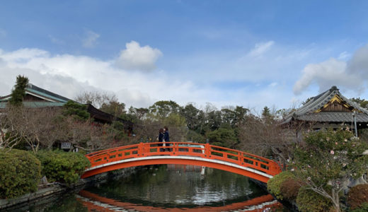 京都神泉苑で初詣。今年も行って来れました。