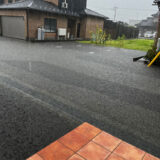 記録的大雨になった小松市。お客様にご心配をおかけしていますが、ウプスは無事でした。